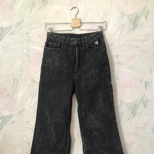 Marc Jacobs High-Rise Acid Wash Mickey Mouse Jeans